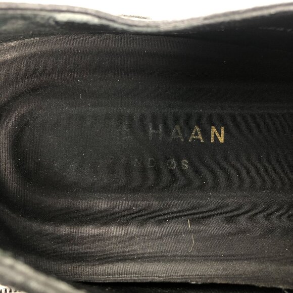 Cole Haan Men\'s Size 12M Grand.OS Henry Black Leather Plain Toe Dress Shoes main image 11